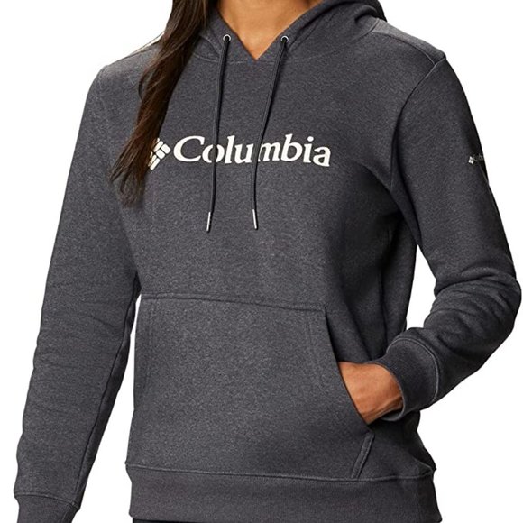 🆕Columbia Women's Logo Hoodie, Small - Shark - Brand NEW, Authentic, NWT....... - Picture 4 of 5
